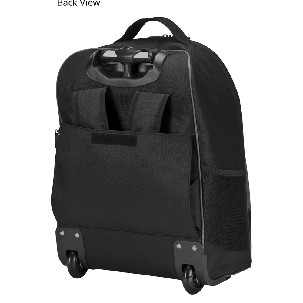 Targus Black Compact Rolling Backpack - image 5